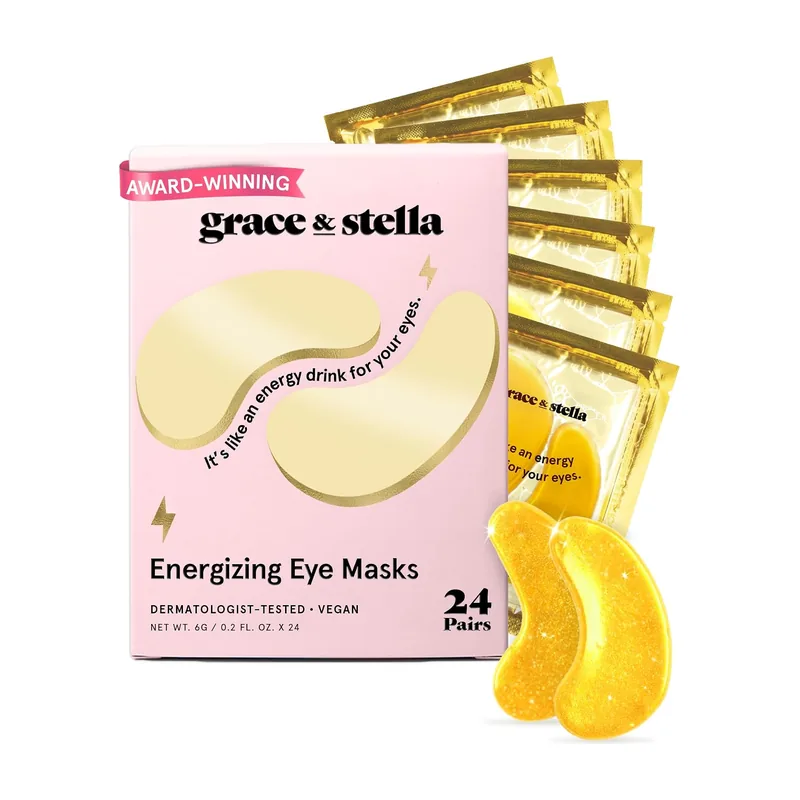 grace & stella Under Eye Gel Patches (Gold)